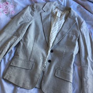H&M Striped Blazer